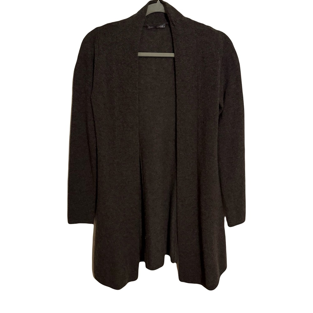 Claudia Nichole 100% Cashmere Open‎ Front Cardigan Sweater Women's X-Small